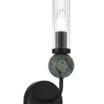 SL1244.401.01 Светильник настенный ST-Luce черный/прозрачный E14 1*40W MEDEA — изображение 3