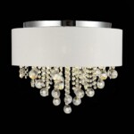 SL1350.502.06 Светильник потолочный ST-Luce Хром/Белый, Золотистый, Прозрачный E14 6*40W LACCHIA — изображение 10