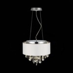 SL1350.503.04 Светильник подвесной ST-Luce Хром/Белый, Золотистый, Прозрачный E14 4*40W LACCHIA — изображение 10