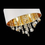 SL1350.503.04 Светильник подвесной ST-Luce Хром/Белый, Золотистый, Прозрачный E14 4*40W LACCHIA — изображение 13