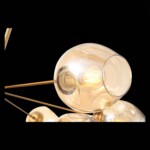 SL1500.203.12 Светильник подвесной ST-Luce Золотистый/Янтарный E14 12*40W FOVIA — изображение 10