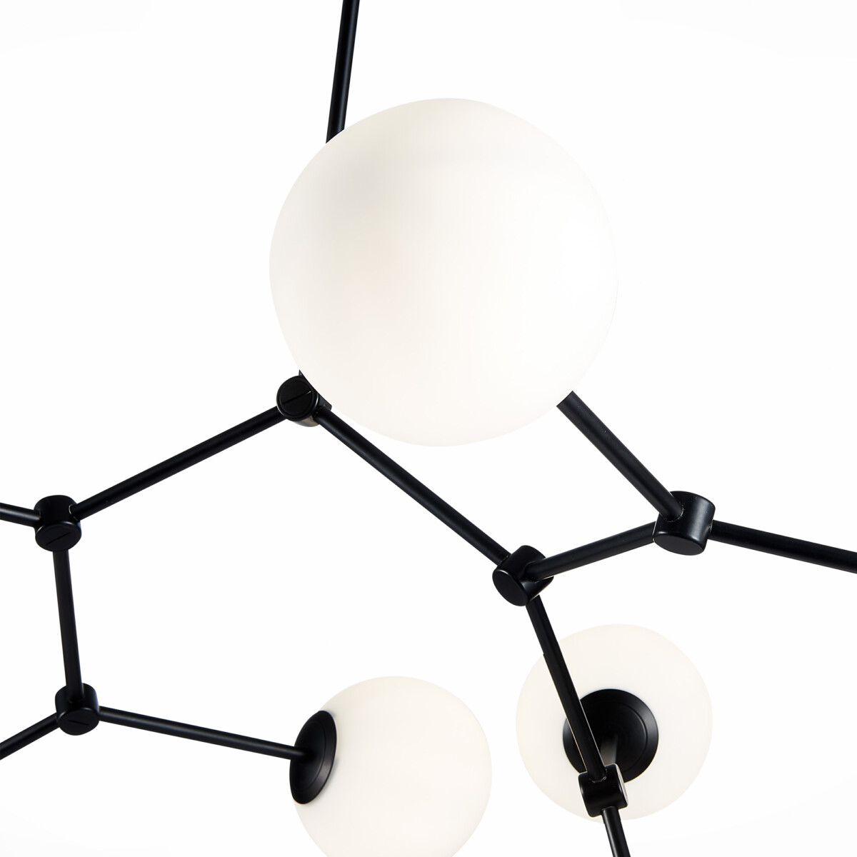 SL1506.403.08 Люстра подвесная ST-Luce Черный/Белый E14 8*40W CHIETI — изображение 9