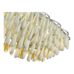 SL1517.103.08 Светильник подвесной ST-Luce Серебристый/Белый, Золотистый E14 8*40W Faenza — изображение 3