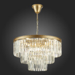 SL1624.203.12 Люстра подвесная ST-Luce шампань/прозрачный E14 12*40W ERCOLANO — изображение 2