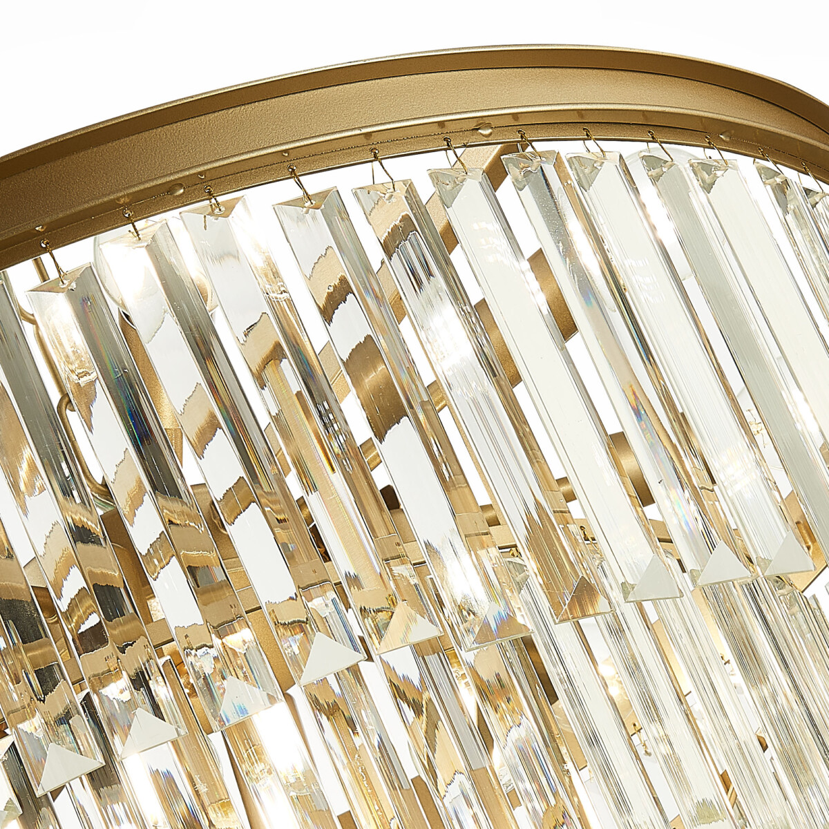 SL1624.203.12 Люстра подвесная ST-Luce шампань/прозрачный E14 12*40W ERCOLANO — изображение 6