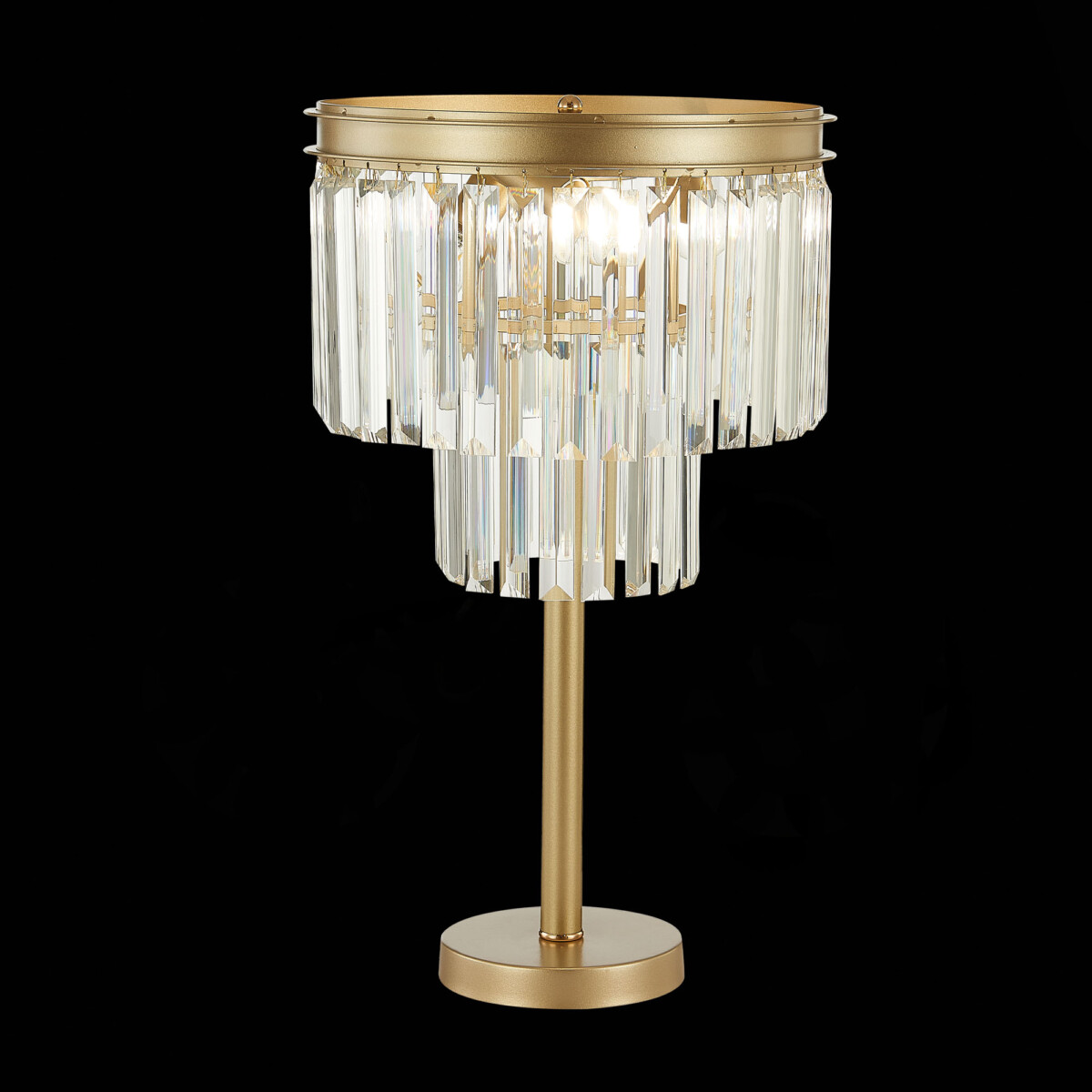 SL1624.204.03 Прикроватная лампа ST-Luce шампань/прозрачный E14 3*40W ERCOLANO — изображение 1