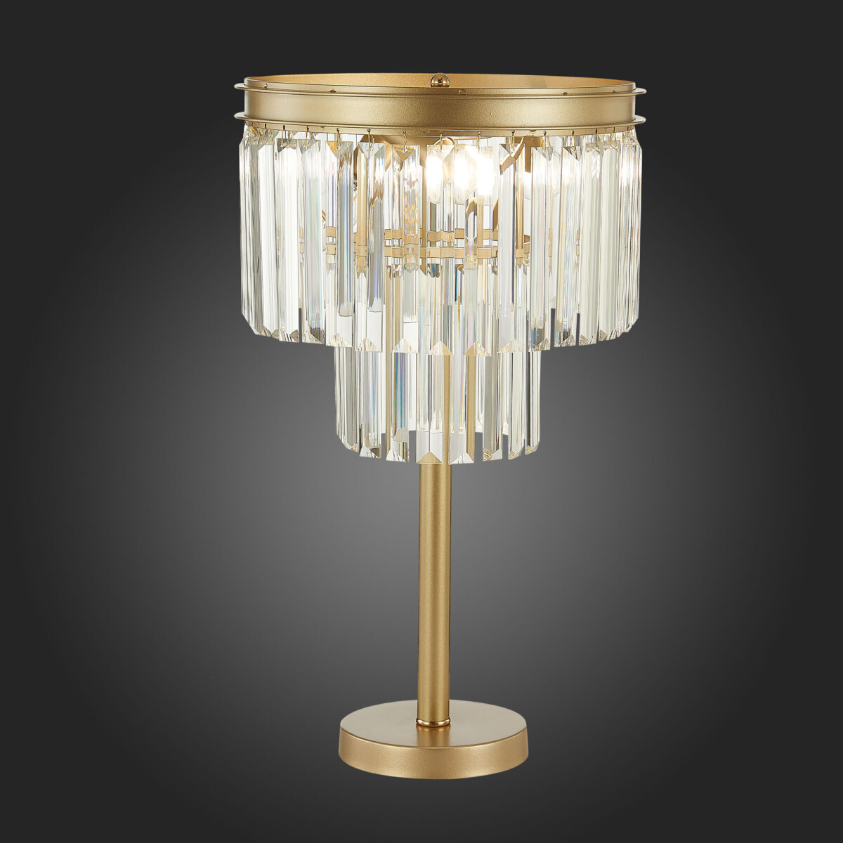 SL1624.204.03 Прикроватная лампа ST-Luce шампань/прозрачный E14 3*40W ERCOLANO — изображение 2