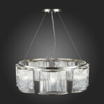 SL1627.103.07 Люстра подвесная ST-Luce Хром/Прозрачный E14 7*40W VELLETRI — изображение 8