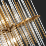 SL1628.303.08 Люстра подвесная ST-Luce Латунь/Прозрачный, Латунь E14 8*40W TERAMO — изображение 11