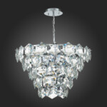 SL1631.103.09 Люстра подвесная ST-Luce Хром/Прозрачный E14 9*40W VITERBO — изображение 5