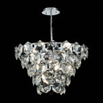 SL1631.103.09 Люстра подвесная ST-Luce Хром/Прозрачный E14 9*40W VITERBO — изображение 7