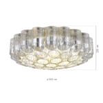 SL1662.102.19 Светильник потолочный ST-Luce Никель/Никель, Прозрачный E14 19*60W ACCORD — изображение 5