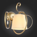 SL177.201.01 Светильник настенный Золотистый/Белый E14 1*40W AZZURRO — изображение 5