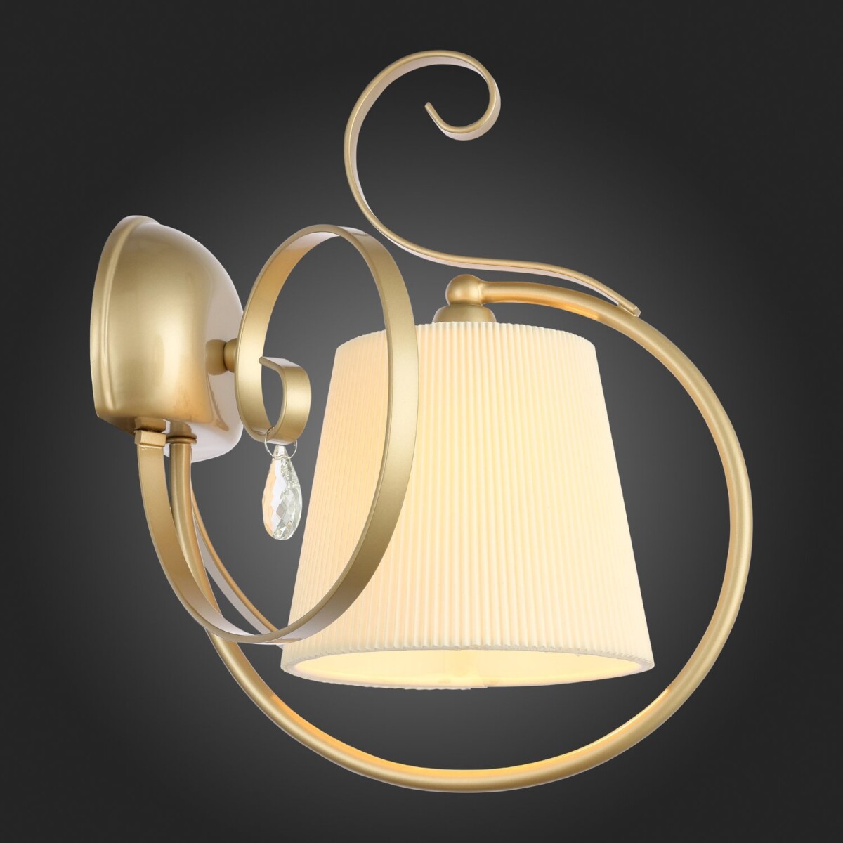 SL177.201.01 Светильник настенный Золотистый/Белый E14 1*40W AZZURRO — изображение 8