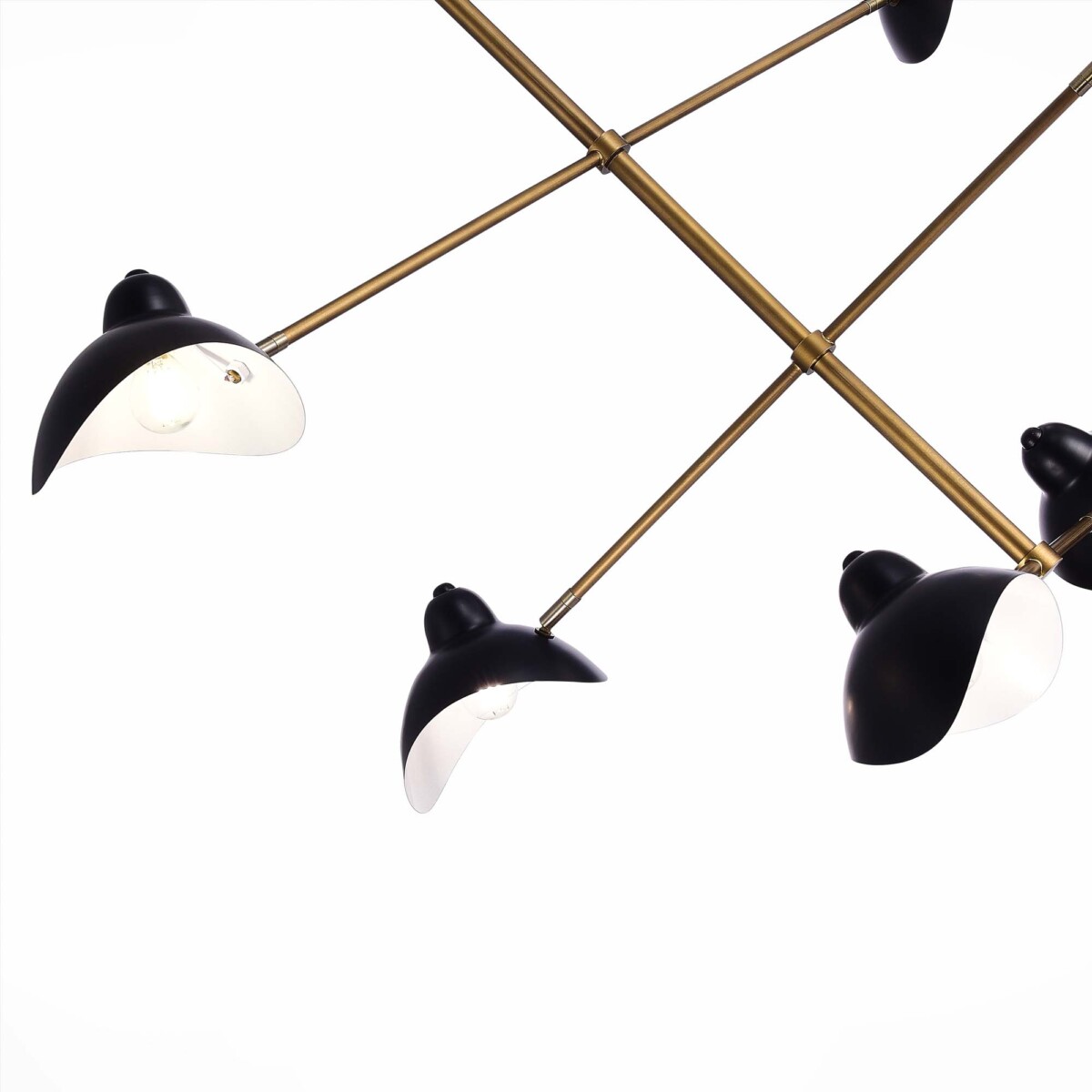 SL1801.303.06 Люстра потолочная ST-Luce Античная бронза/Черный E14 6*60W MINNE — изображение 5