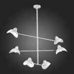 SL1801.503.06 Люстра подвесная ST-Luce Белый/Белый E14 6*60W MINNE — изображение 2