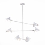 SL1801.503.06 Люстра подвесная ST-Luce Белый/Белый E14 6*60W MINNE — изображение 3