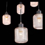 SL193.303.12 Светильник подвесной Черный/Латунь,Прозрачный E27 12*60W FORTO — изображение 4