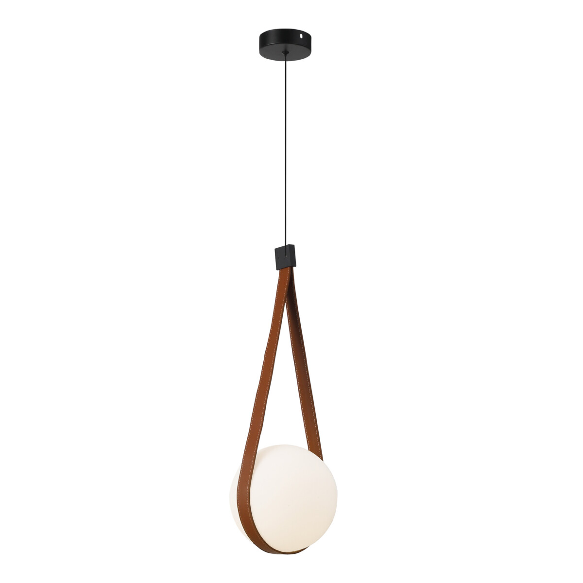 SL2002.403.01 Светильник подвесной ST-Luce Черный, Терракотовой/Белый E27 1*60W MOONBAG — изображение 1