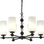 SL2003.403.06 Светильник подвесной ST-Luce черный/белый E27 6*40W AURORA — изображение 3