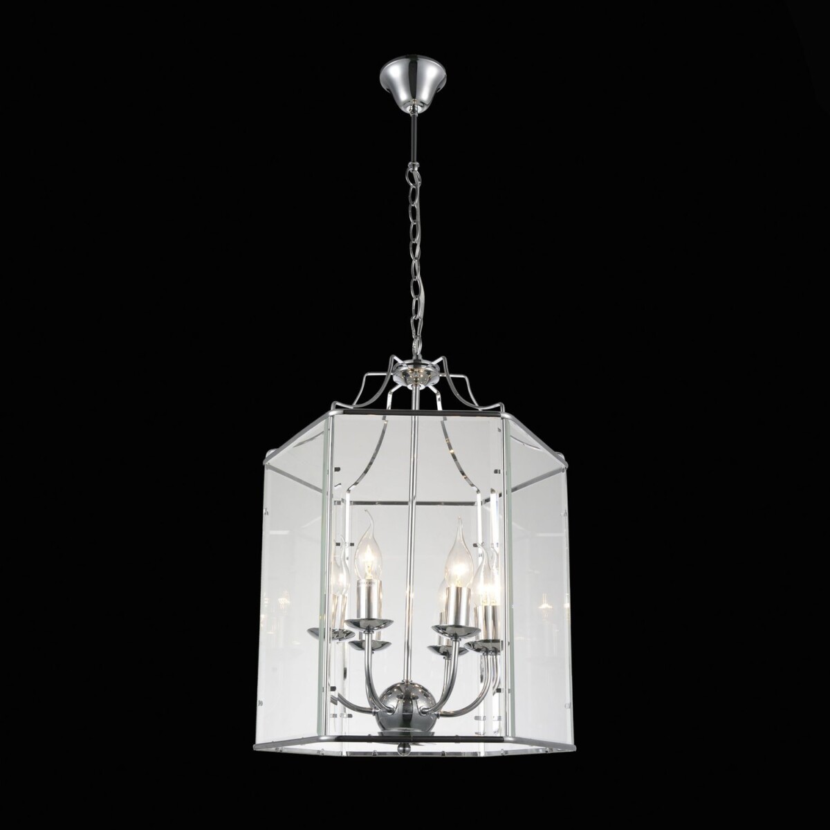 SL228.103.06 Люстра подвесная ST-Luce Хром/Прозрачный E14 6*40W TERSO — изображение 4