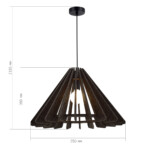 SL3002.413.01 Светильник подвесной ST-Luce Черный/Серый E27 1*60W SENTITO — изображение 5