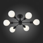 SL419.402.06 Светильник потолочный Черный E27 6*60W ANO — изображение 2