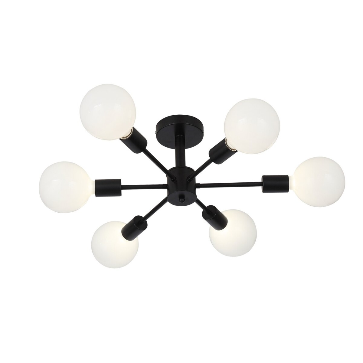 SL419.402.06 Светильник потолочный Черный E27 6*60W ANO — изображение 3