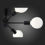 SL419.402.06 Светильник потолочный Черный E27 6*60W ANO — изображение 8