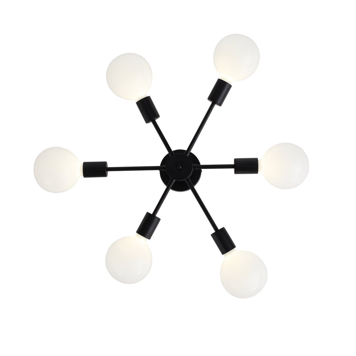 SL419.402.06 Светильник потолочный Черный E27 6*60W ANO — изображение 12
