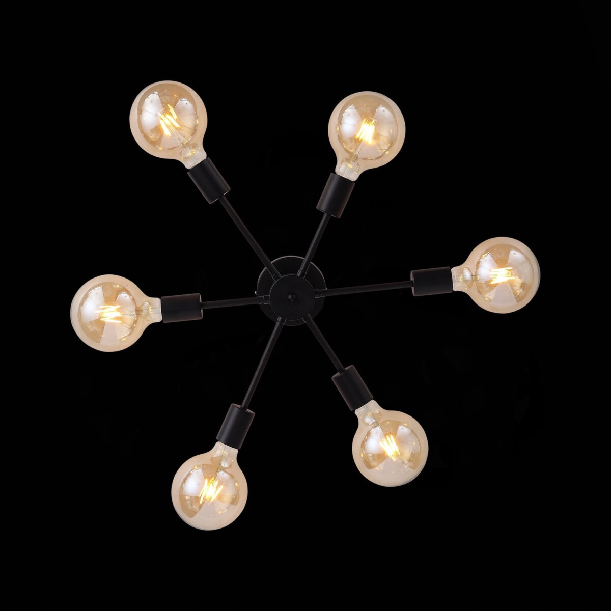 SL419.402.06 Светильник потолочный Черный E27 6*60W ANO — изображение 19