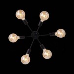 SL419.402.06 Светильник потолочный Черный E27 6*60W ANO — изображение 19