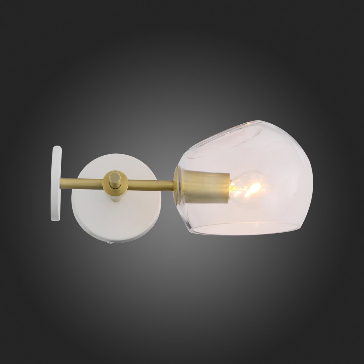 SL434.201.01 Бра ST-Luce Латунь/Прозрачный E14 1*40W CALMARE — изображение 2