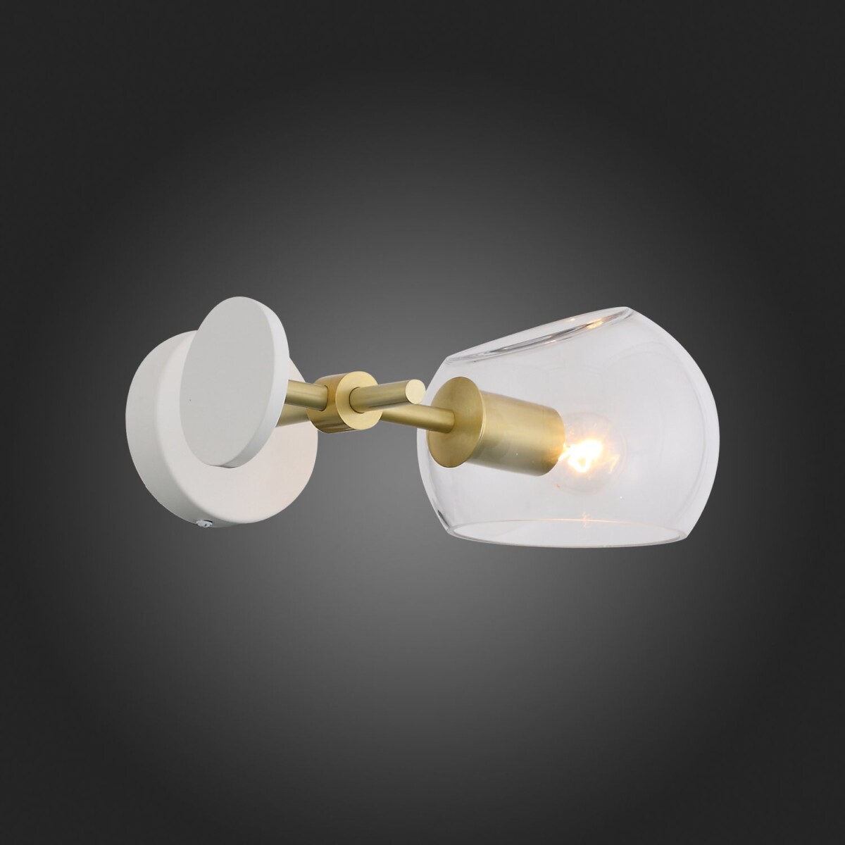 SL434.201.01 Бра ST-Luce Латунь/Прозрачный E14 1*40W CALMARE — изображение 5