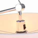 SL460.105.01 Торшер ST-Luce Хром/Белый E27 1*60W (из 2-х коробок) MARCIA — изображение 3