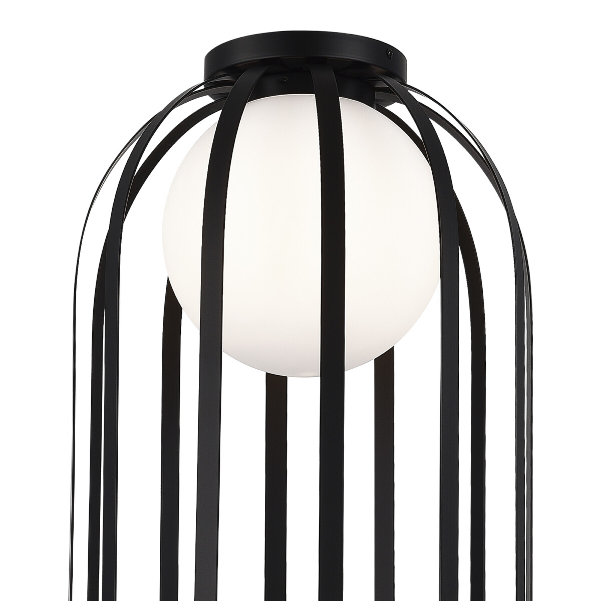 SL6129.402.01 Светильник потолочный ST-Luce Черный/Белый E27 1*60W NORDIC — изображение 3