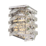 SL6137.101.02 Светильник настенный ST-Luce никель/прозрачный E14 2*40W STROZZI — изображение 3