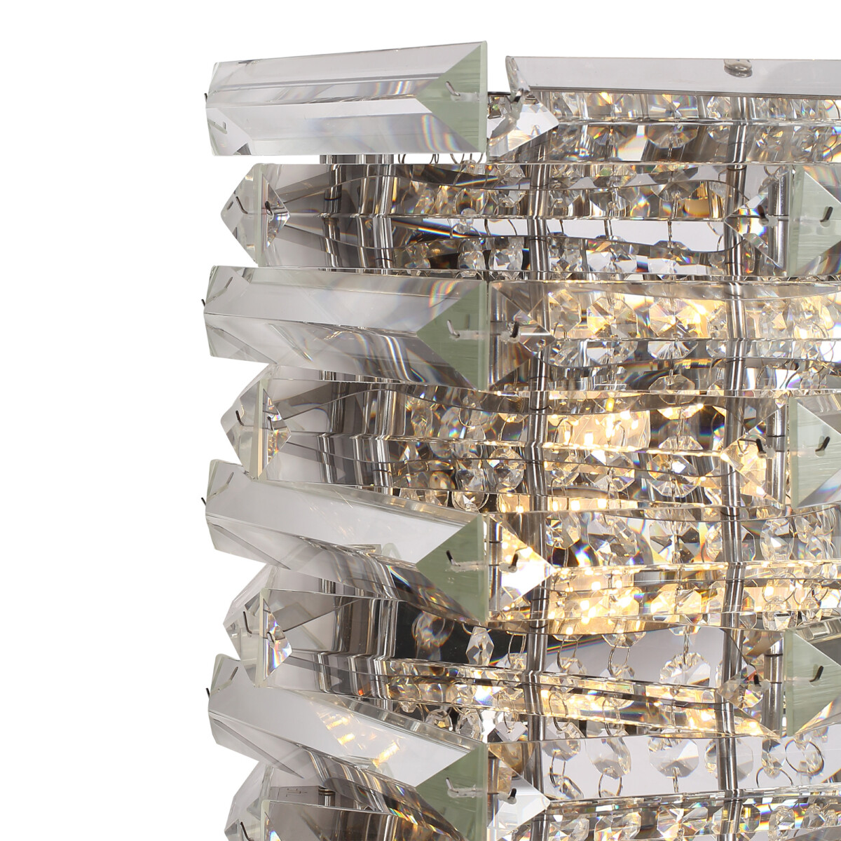 SL6137.101.02 Светильник настенный ST-Luce никель/прозрачный E14 2*40W STROZZI — изображение 4