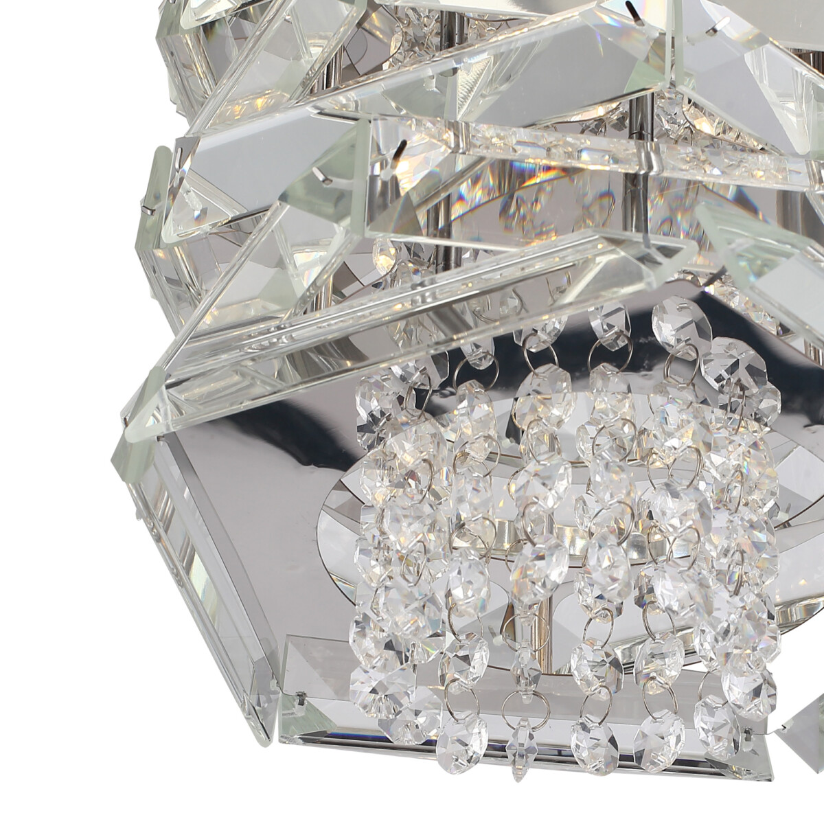 SL6137.103.01 Светильник подвесной ST-Luce никель/прозрачный E14 1*40W STROZZI — изображение 3