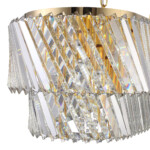 SL6138.303.14 Светильник подвесной ST-Luce латунь/прозрачный E14 14*40W RITZ — изображение 5