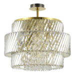 SL6138.313.12 Светильник потолочный ST-Luce латунь/прозрачный E14 12*40W RITZ — изображение 2