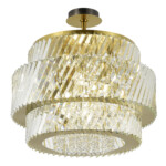 SL6138.313.12 Светильник потолочный ST-Luce латунь/прозрачный E14 12*40W RITZ — изображение 3