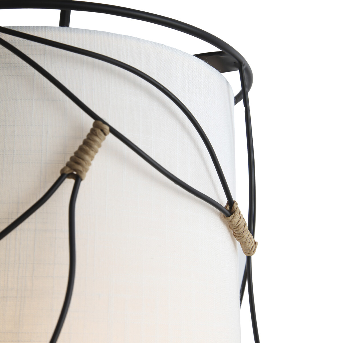 SL6228.403.01 Светильник подвесной ST-Luce Черный/Бежевый E27 1*60W ROOT — изображение 5