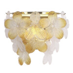 SL6240.201.02 Светильник настенный ST-Luce золотистый/Прозрачный, янтарный E14 2*60W TENDER
