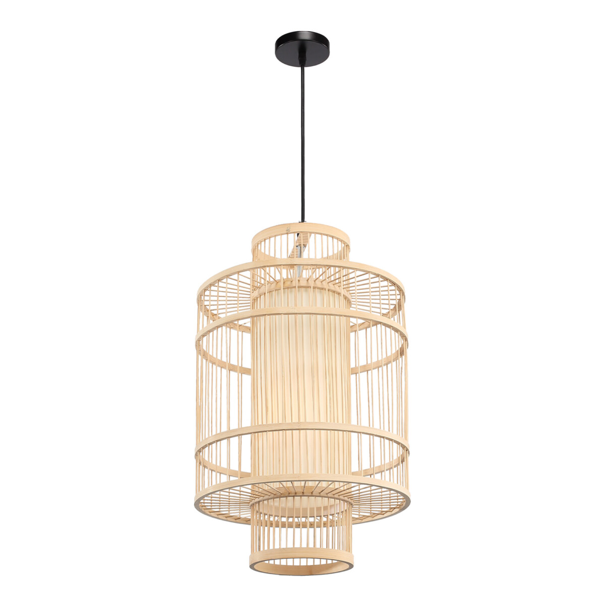 SL6241.523.01 Светильник подвесной ST-Luce Древесный/Белый E27 1*40W ALMA — изображение 3