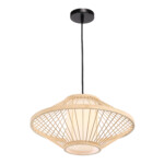 SL6241.533.01 Светильник подвесной ST-Luce Древесный/Белый E27 1*40W ALMA — изображение 3