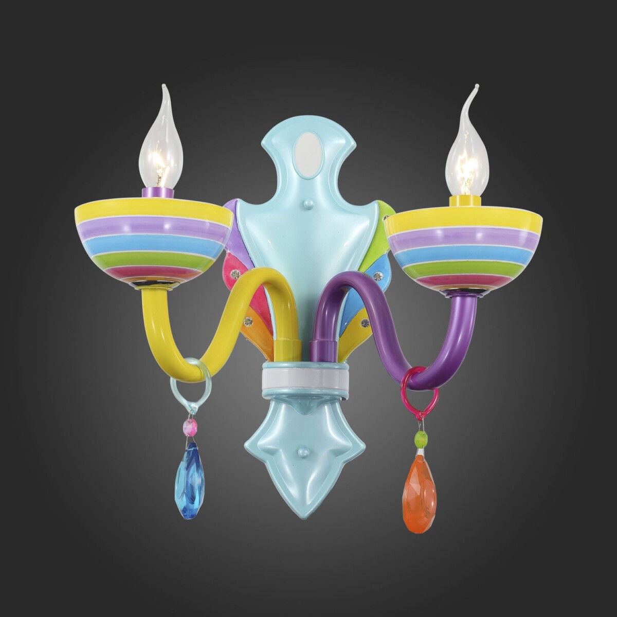 SL672.781.02 Бра ST-Luce Разноцветный/Разноцветный E14 2*40W ORNATO — изображение 2