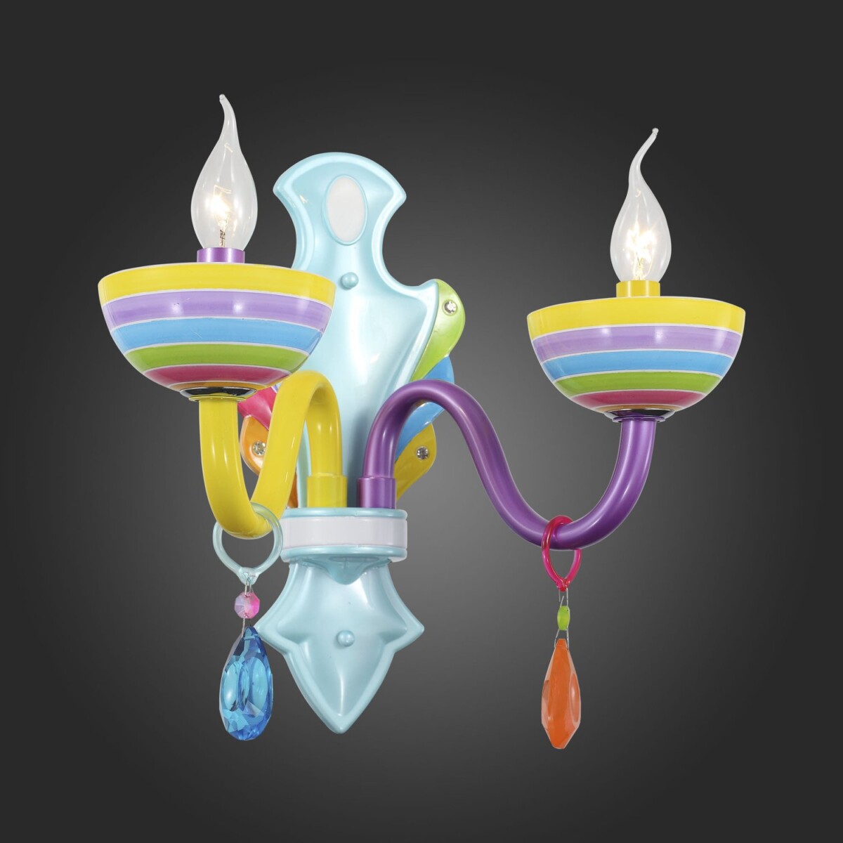 SL672.781.02 Бра ST-Luce Разноцветный/Разноцветный E14 2*40W ORNATO — изображение 5