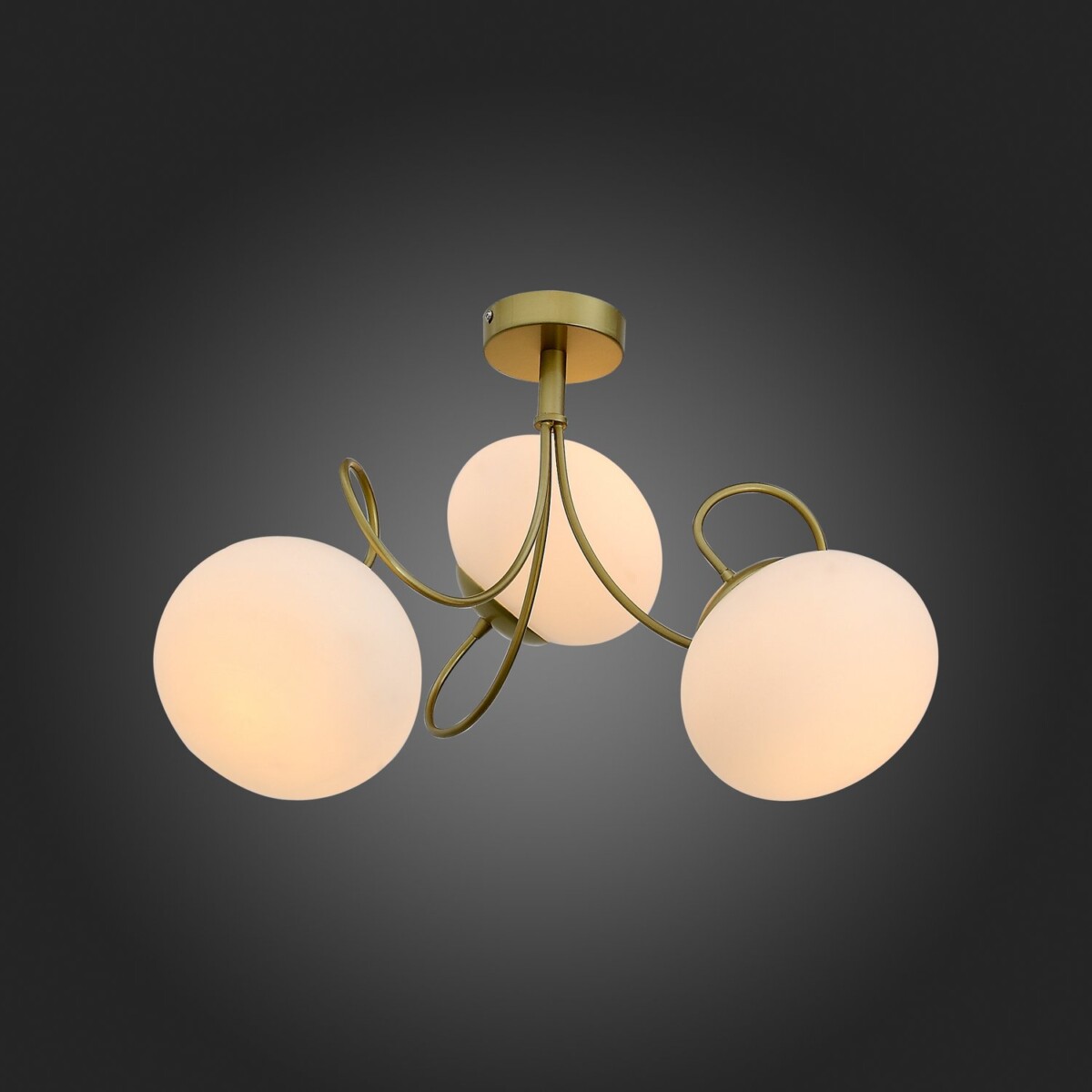SL717.202.03 Светильник потолочный Золото/Белый E27 3*40W ACINI — изображение 2