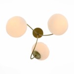 SL717.202.03 Светильник потолочный Золото/Белый E27 3*40W ACINI — изображение 6